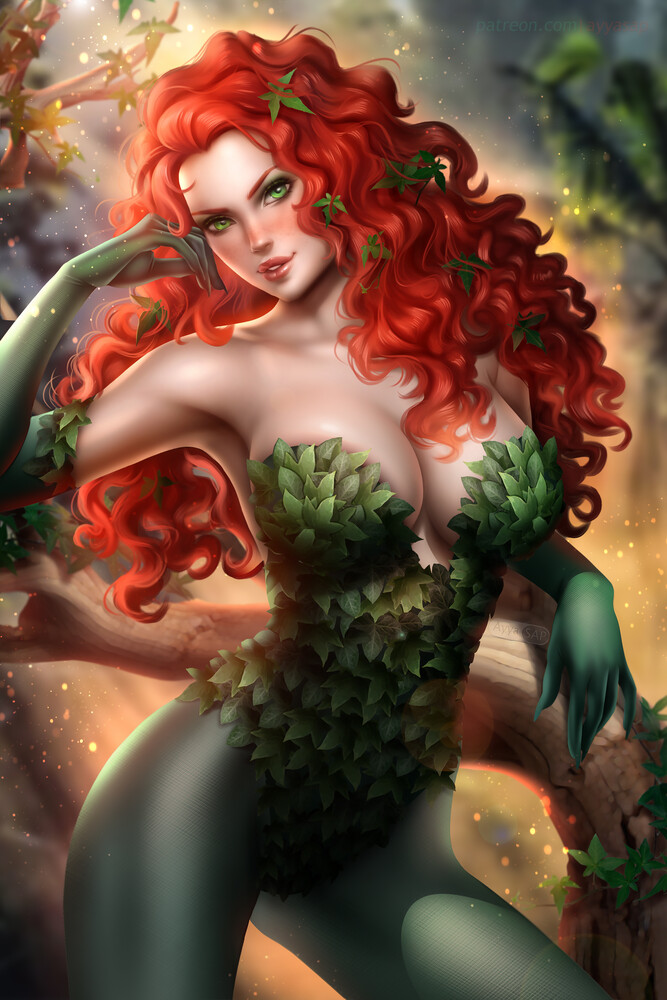 Poison Ivy belle femme
