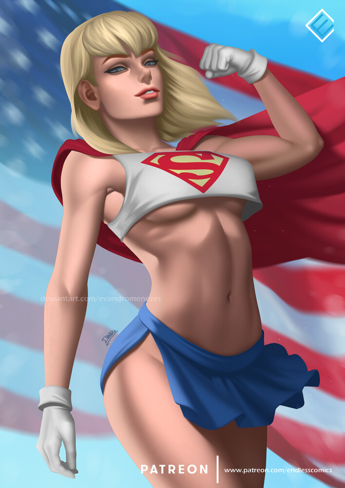 Supergirl fille sexy