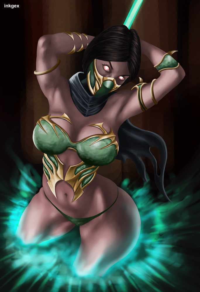 Jade Mortal Kombat tenue sexy