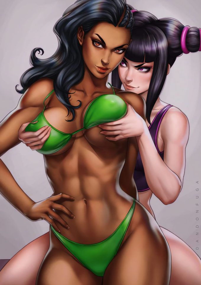 Juri Han touche les seins de laura