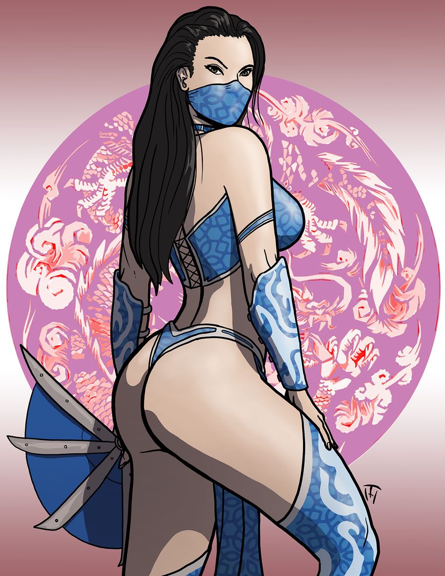 Kitana dessin sexy