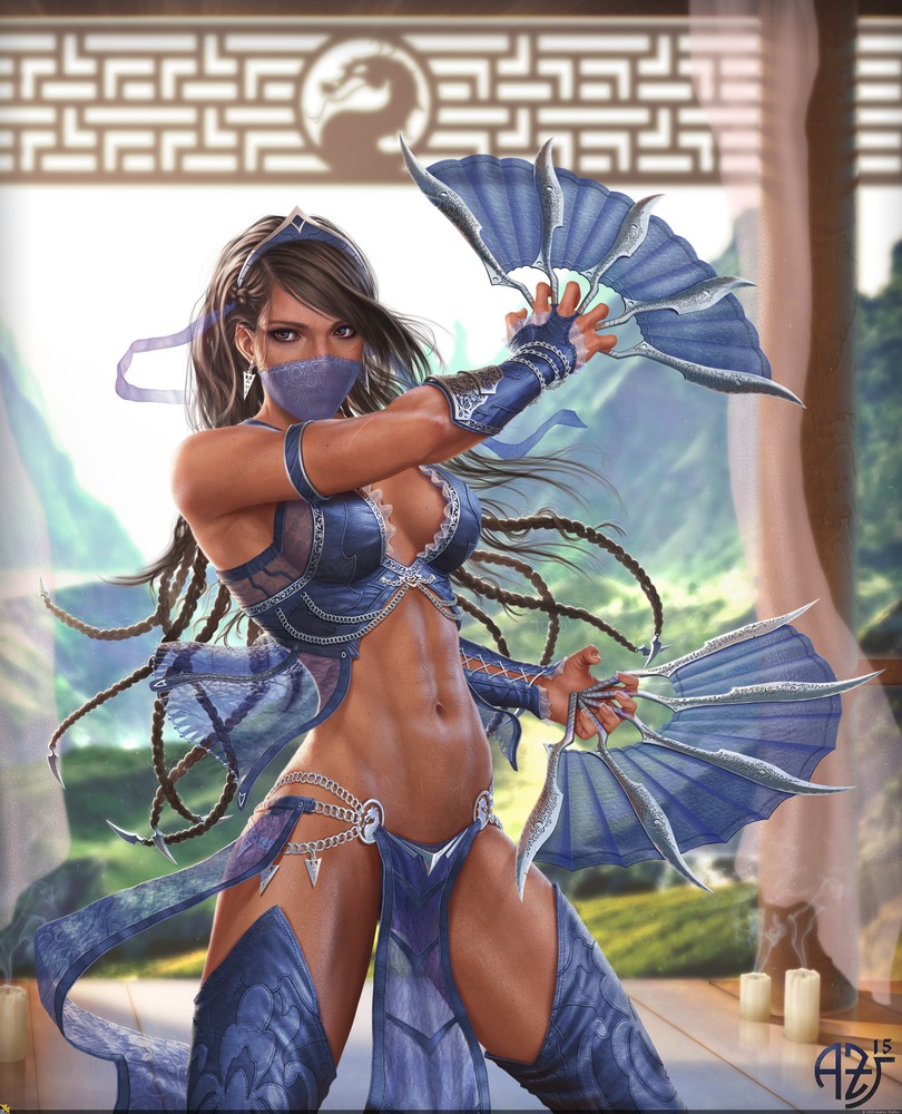 Kitana tenue ultra sexy