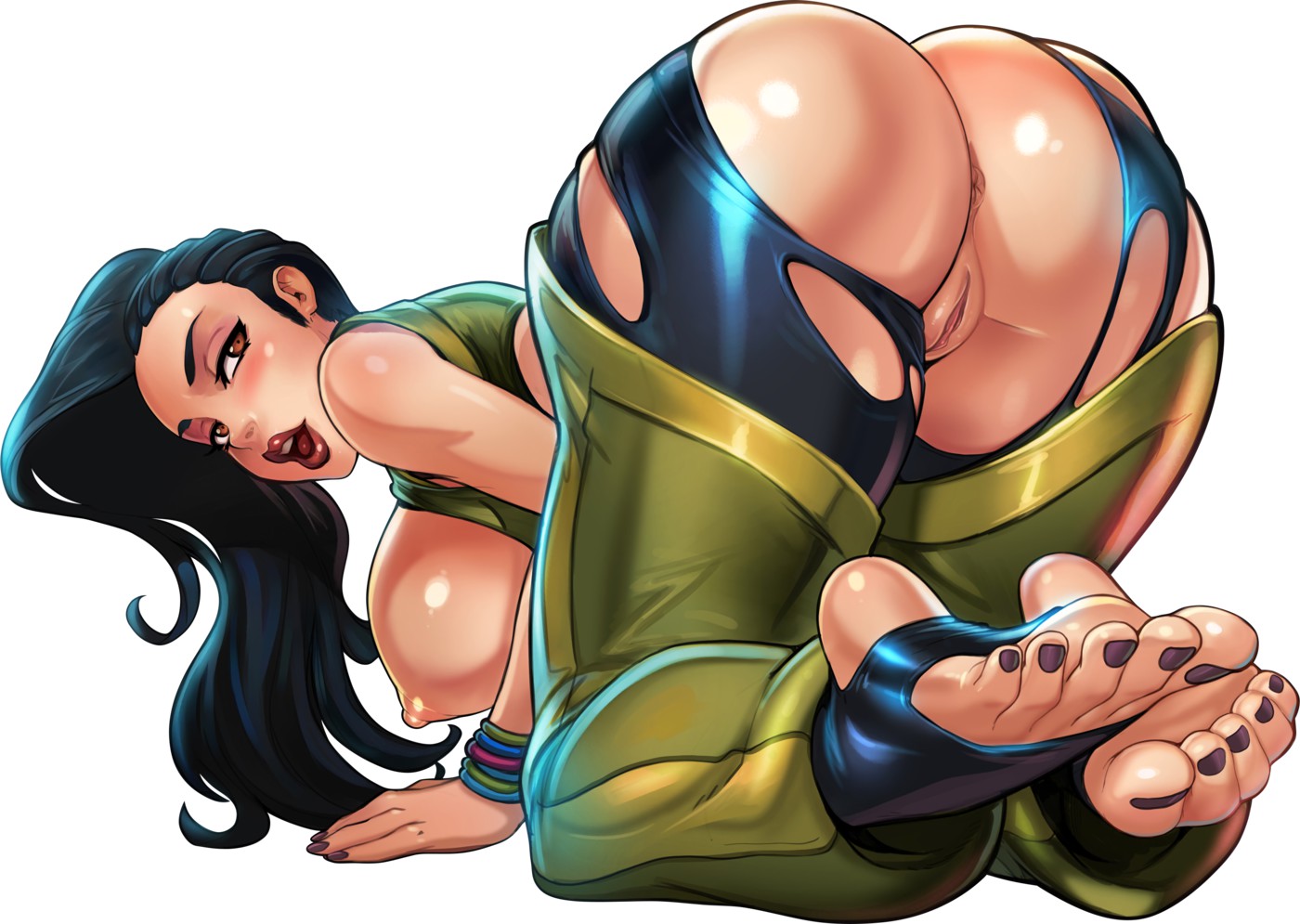 Laura Matsuda Fighters belle croupe