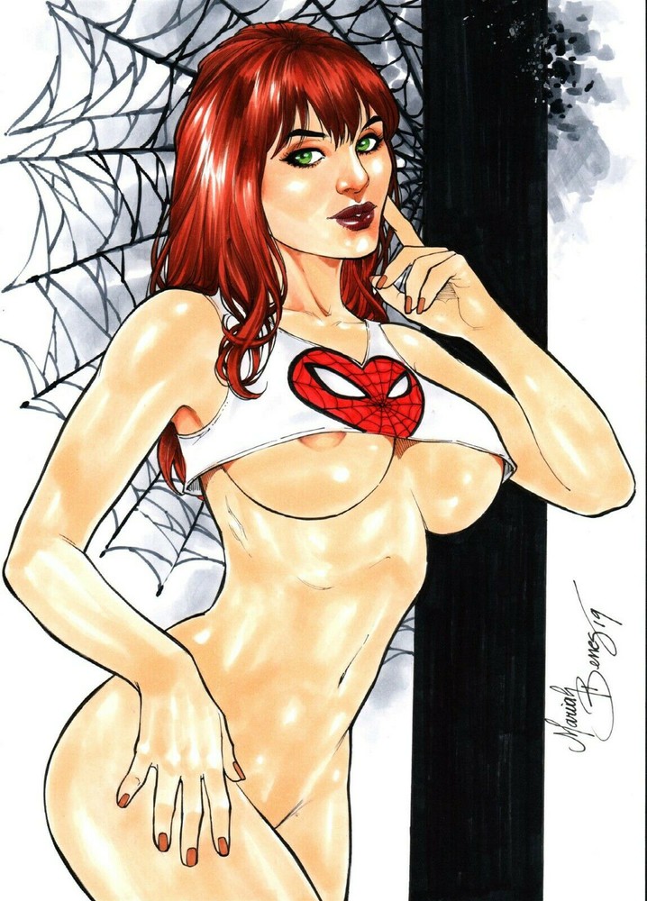 Mary Jane Watson under boobs