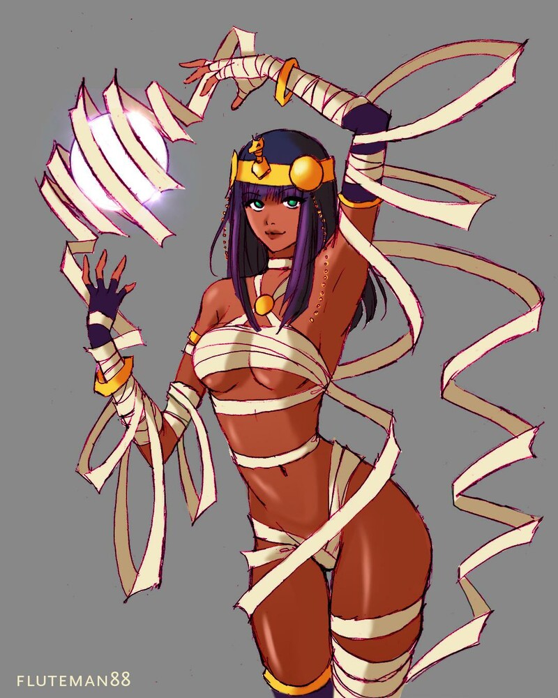 Menat dessin sexy