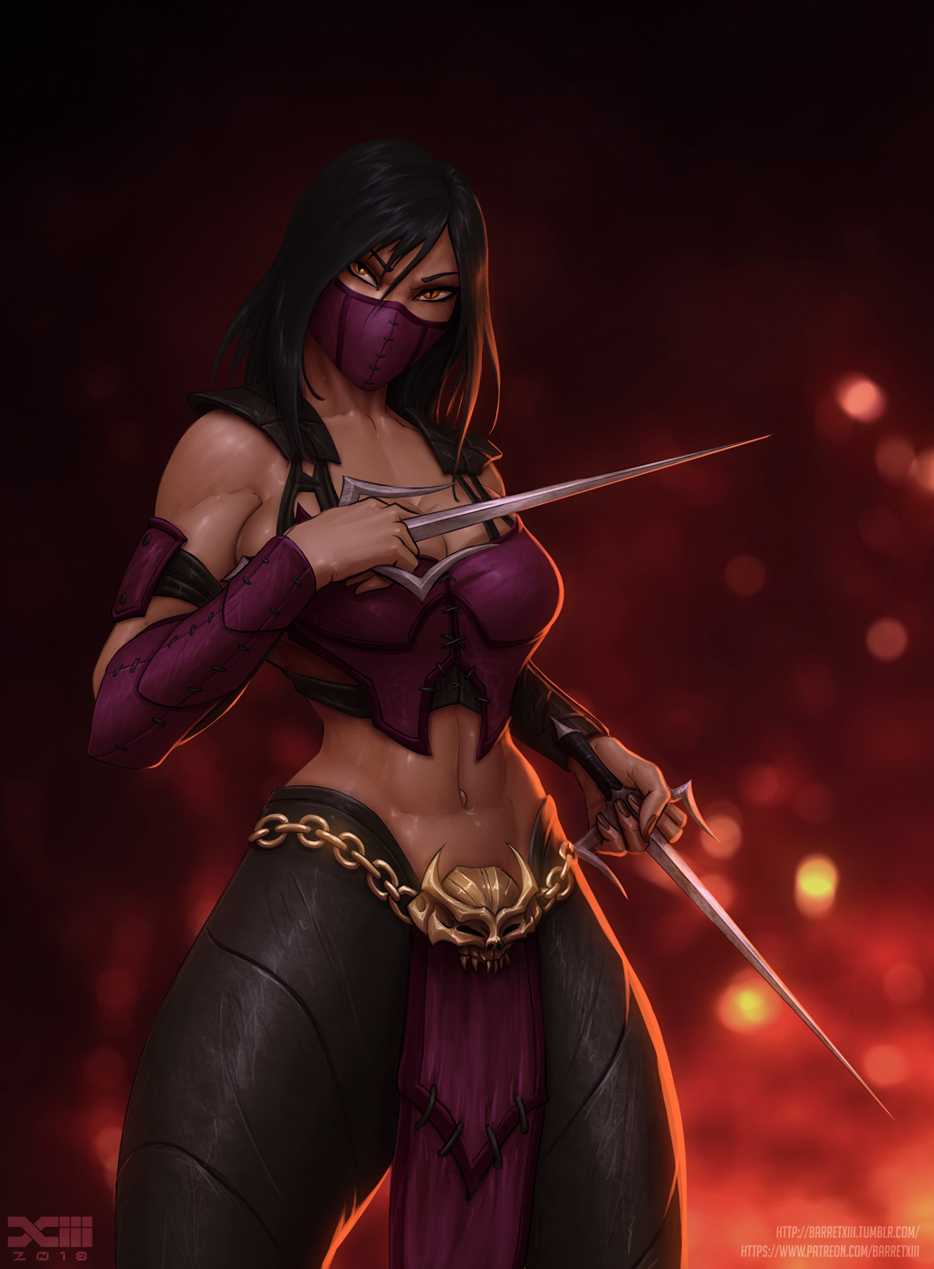 Mileena Mortal Kombat sexy demon