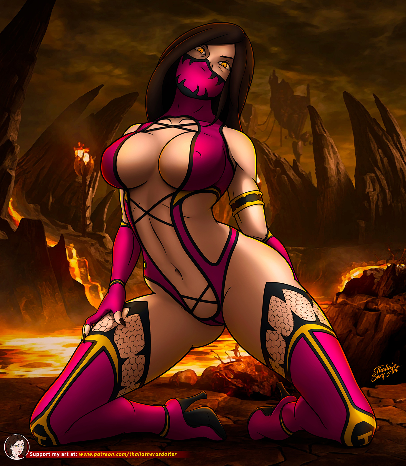 Mileena Mortal Kombat sexy