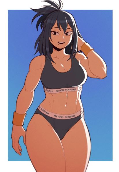 Nana Shimura Midnight tenue fitness