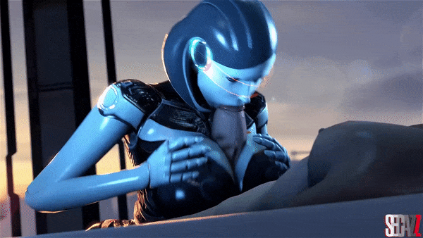 IDA Mass Effect hentai branlette espagnole