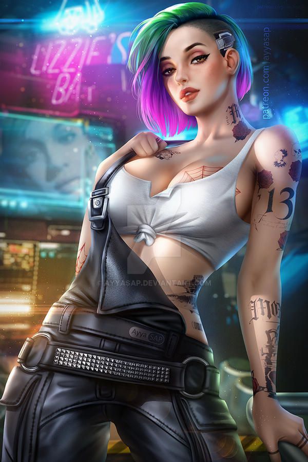 Judy Alvarez Cyberpunk 2077 hentai 20220722 065903 1802