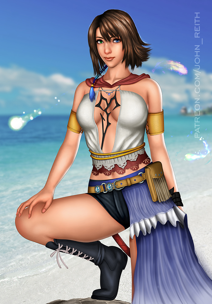 Yuna Final Fantasy hentai sexy