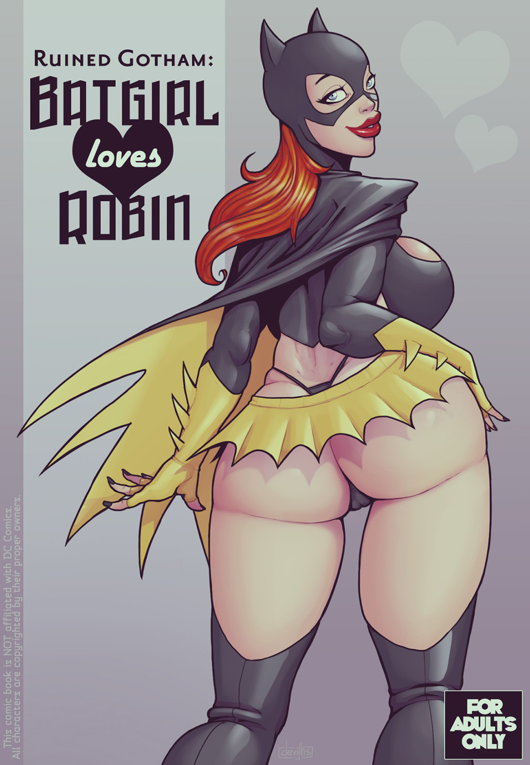 Batgirl DC Comics gros cul string