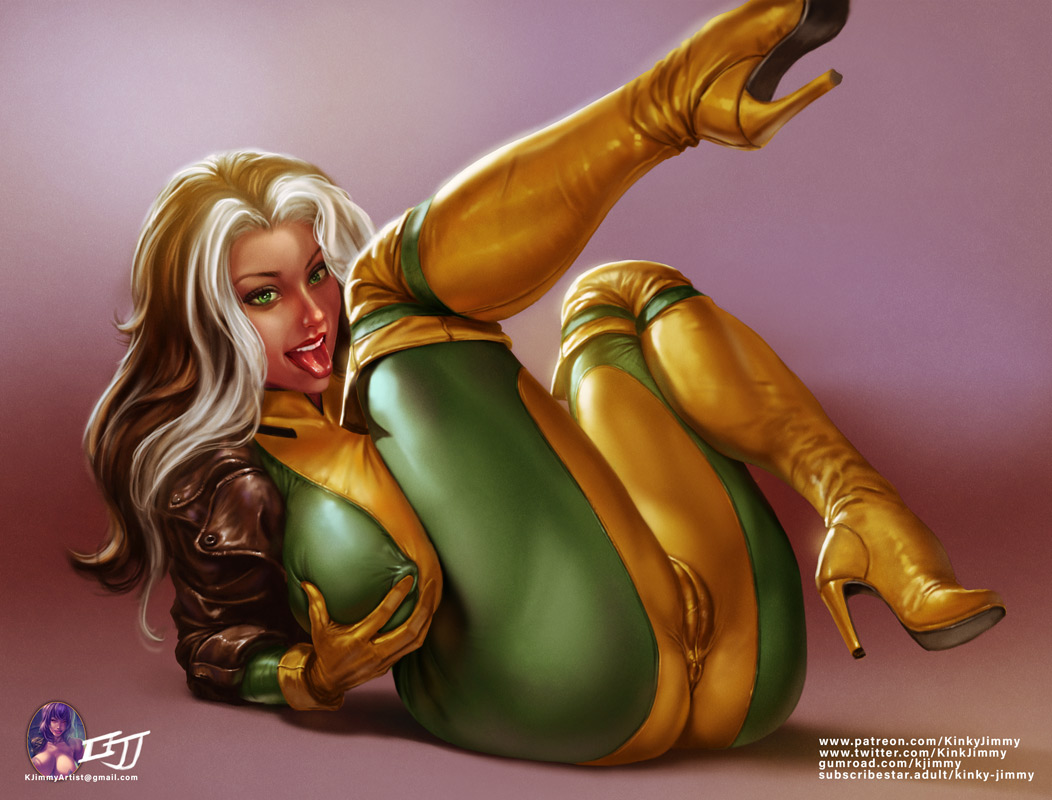 Rogue Marvel Comics combinaison sexy