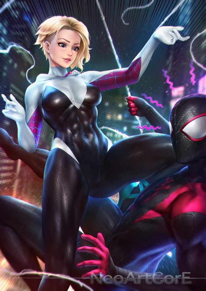 Spider Gwen Marvel Comics hentai 20220804 110146 1647