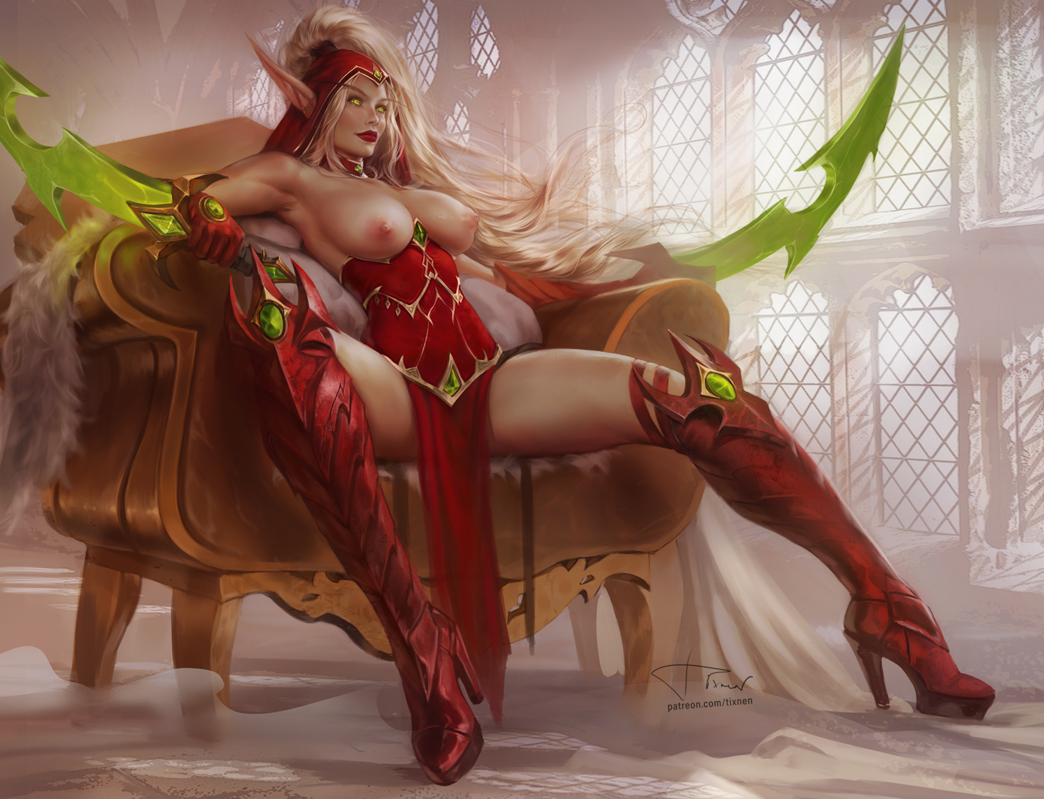 Valeera Sanguinar Warcraft sexy