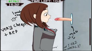 Ochako Uraraka s’amuse avec un Glory Hole