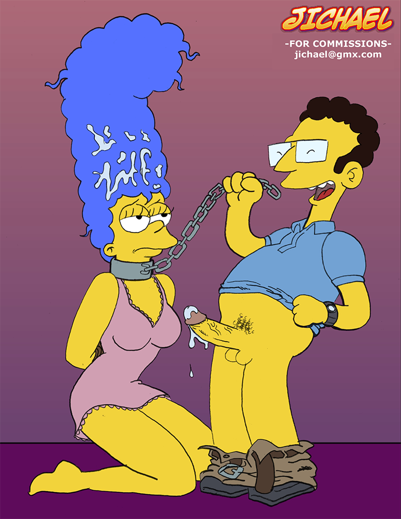 Marge simpson ejaculation faciale