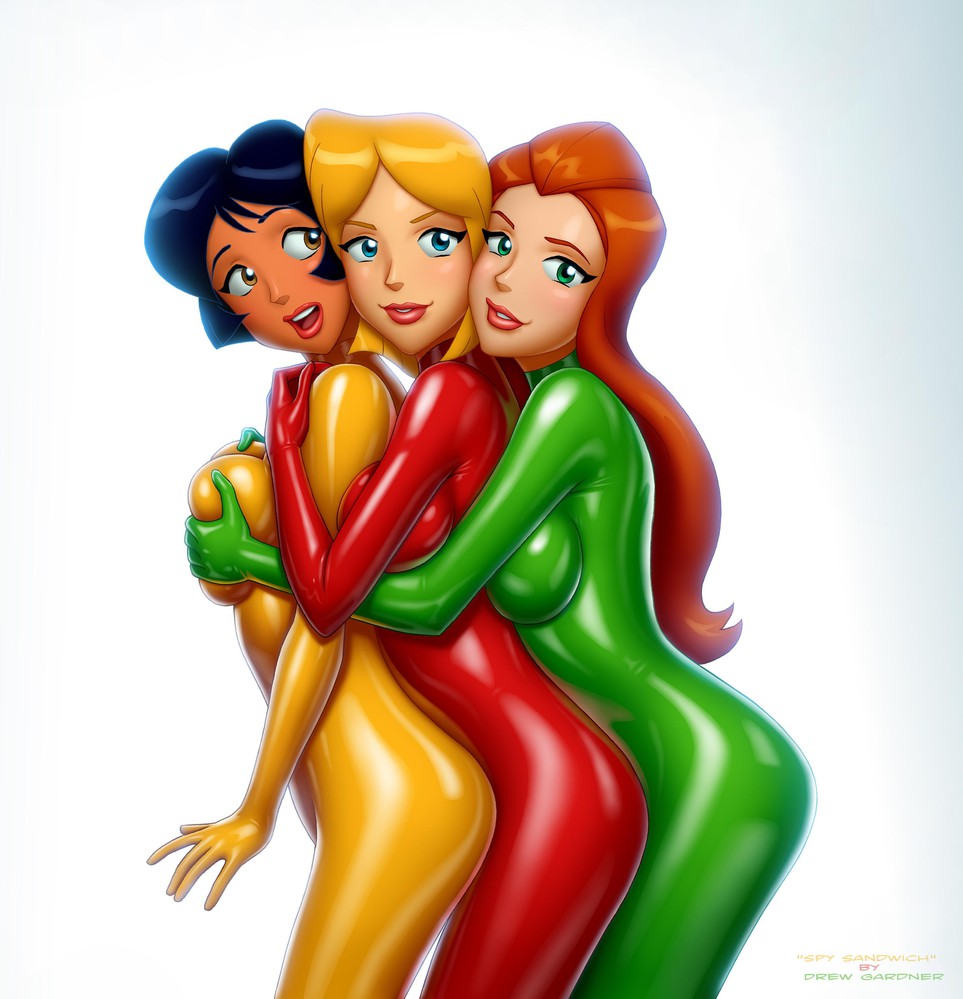 Personnages Totally Spies hentai sexy