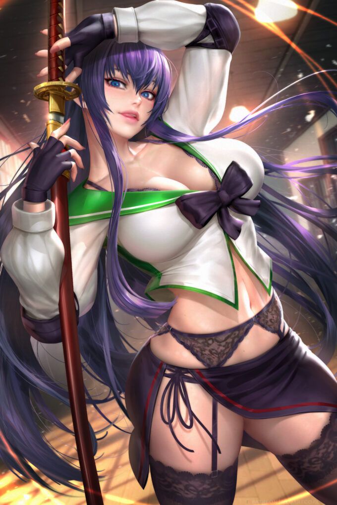 Saeko Busujima Highschool of the Dead Hentai 20221128 124302 238