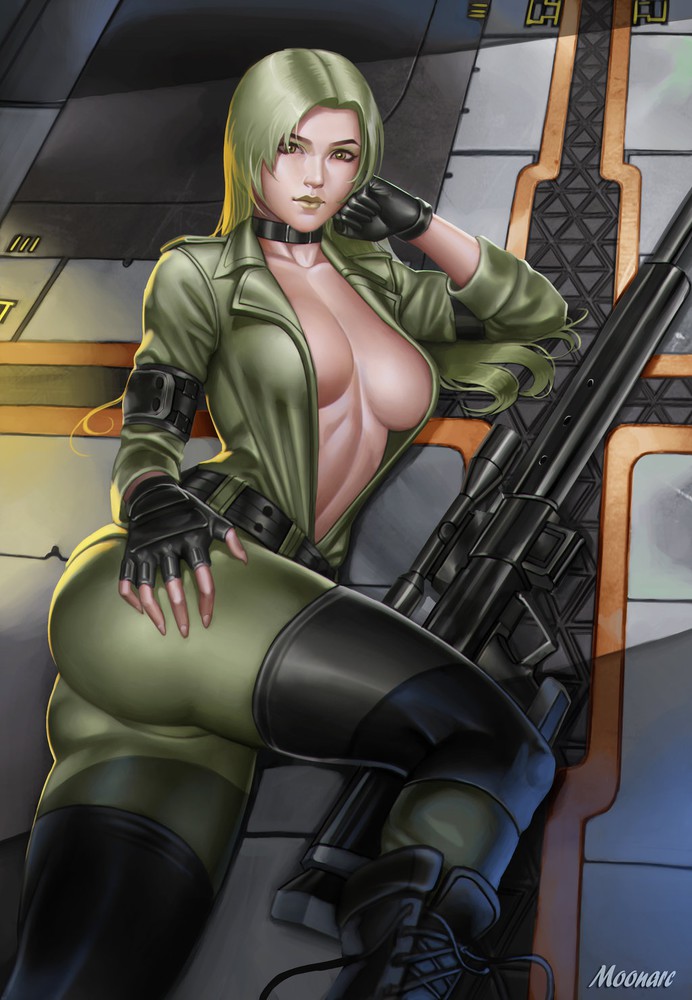 Sniper Wolf Quiet Metal Gear Solid sexy hentai