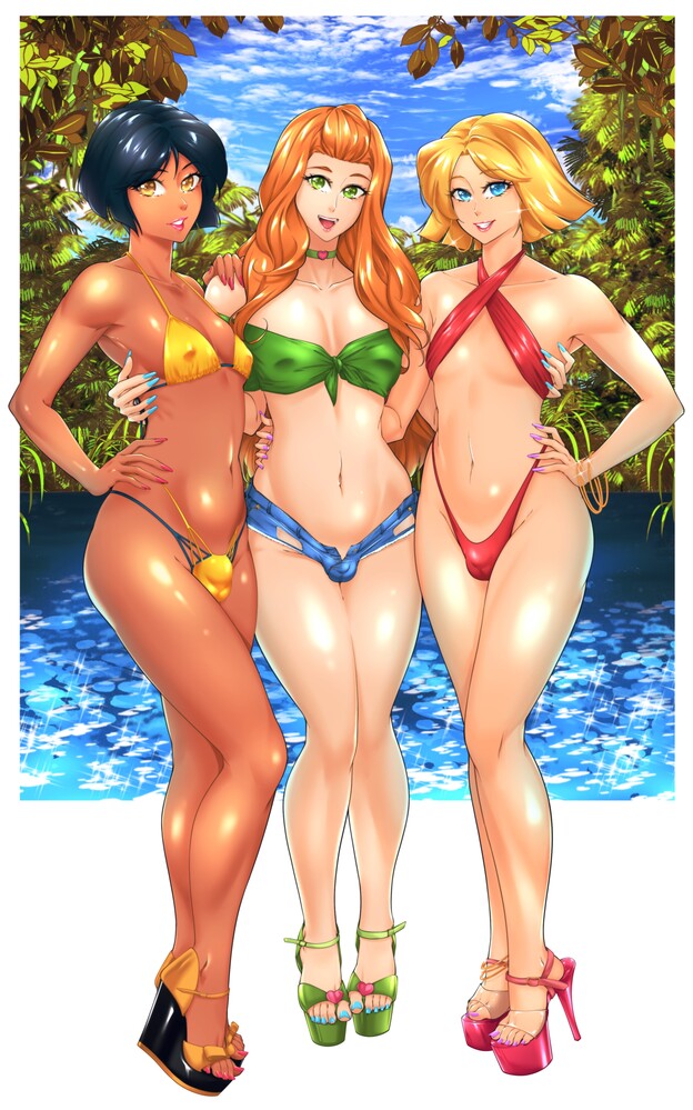 Totally Spies tenues sexy hentai