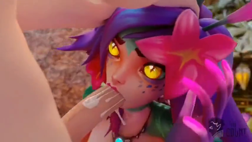 Neeko fait une gorge profonde