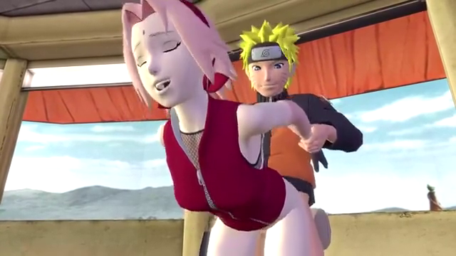 Sakura baisée par Naruto