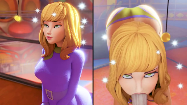 Daphne Blake fellation hentai