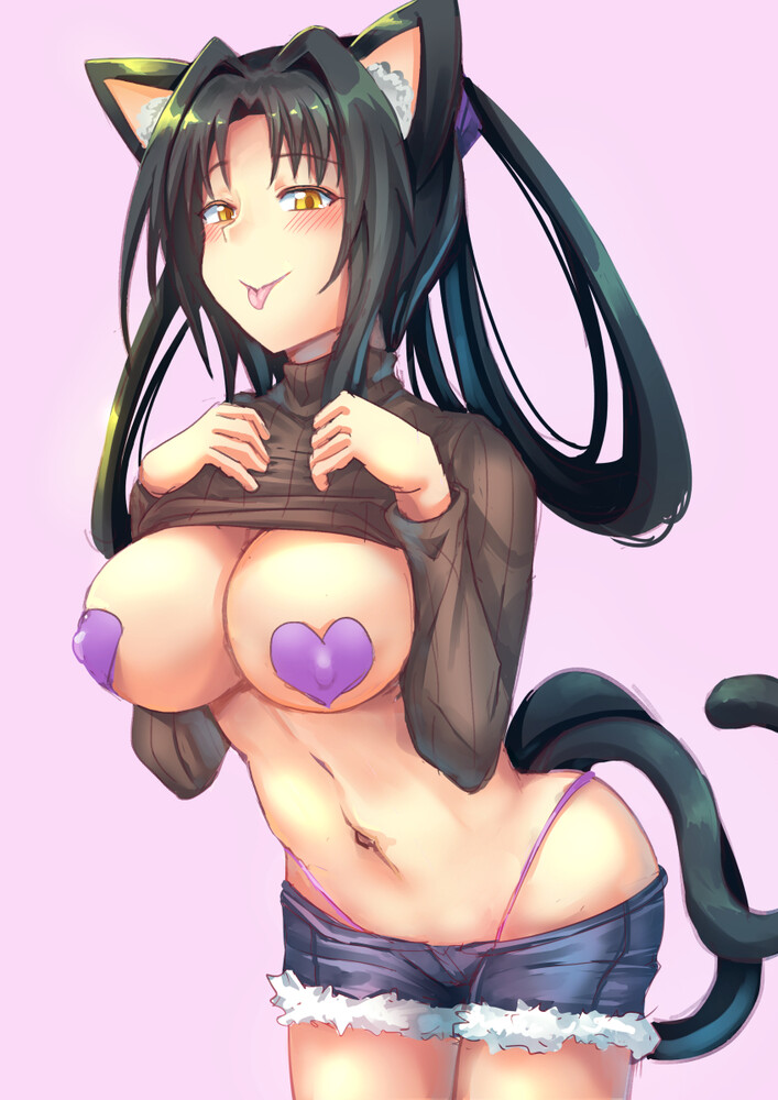 Kuroka Toujou High School DxD Hentai 05