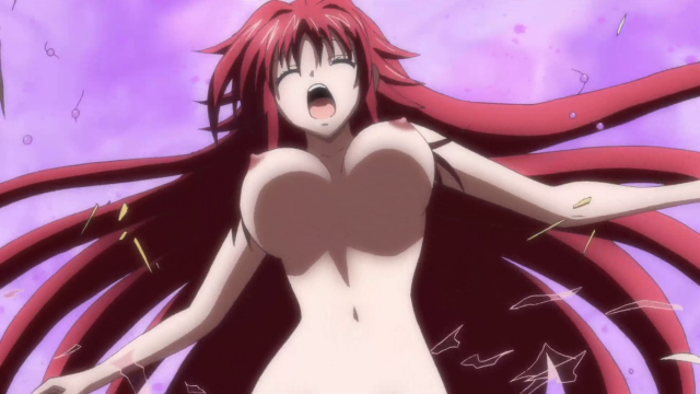 Les héroïnes de High School DxD se font déshabiller