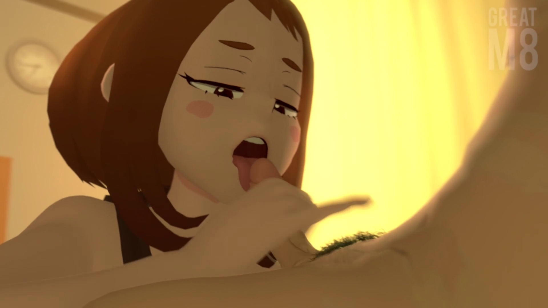 Ochaco Uraraka fellation